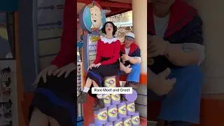 Meeting Popeye and Olive Oyl at Universal Orlando. @UniversalOrlando