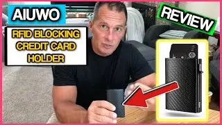 Aiuwo Mens Slim wallet with Money Clip RFID Blocking Credit Card holder Minimalist wallet for Men