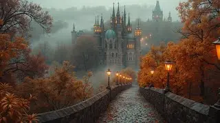 Gothic Piano for Deep Focus - Moody Academia Study Music - Dark Enchanted Castle Vibes