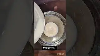 wheat flour (Gehu aata) & milk face mask for skin whitening #glowingskin #skincare #shorts