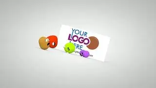 582  - Simple Logo Reveal kids cartoon animation opener intro