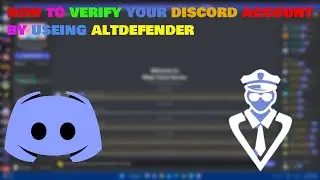 how to verify your discord account by using alt dentifier