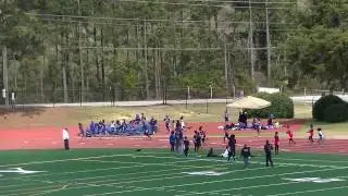 Miller Grove Middle Girls 51.15s 4x100m Prelim 2 Dekalb County Championship 2017