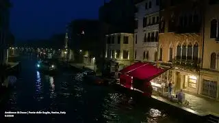 Ambience At Dawn | Ponte delle Guglie, Venice, Italy [4k Live Scene]