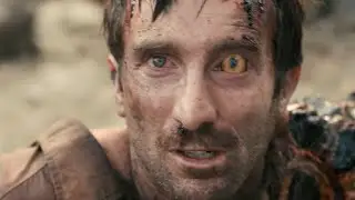 Upon infection, the human transforms into an alien.
