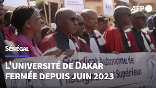 L'université de Dakar est fermée depuis juin 2023 | AFP