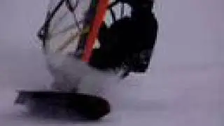 Snowfer - Windsurfing on snow and ice