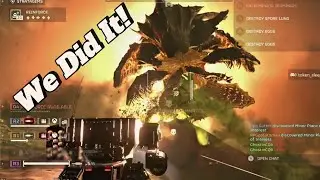 We Beat The Hive Lord On Omicron AND Extracted! Helldivers 2