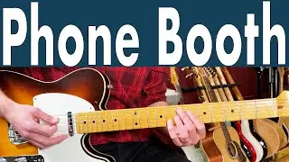How To Play Phone Booth | Robert Cray Guitar Lesson + Tutorial + TABS