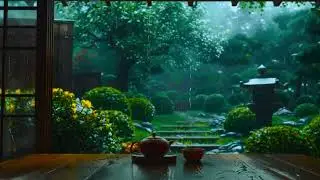 Natural Rain Sounds, The Soothing Music of Nature for Deep Sleep and Relaxation