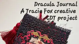 The Bram Stokers Dracula Book Club Journal, @TracieFoxCreative CDT project (Ad Feature) Sold