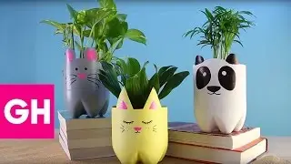 How to Make DIY Animal Planters Out Of Trash | GH