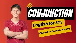 Conjunction #education #grammarcourse #english #foryou #sts #iba #matriccategory #partsofspeech