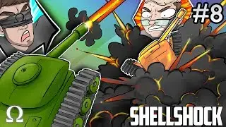 MAKING MINILADD GO BOOM! | Shellshock Live Multiplayer #8 Ft. Kryoz, Jiggly, Mini, Brian