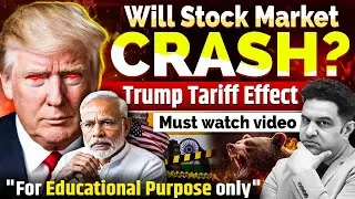 Will India's Stock Market & Economy SUFFER from Trump's Tariff War? | @VipulKaushik32