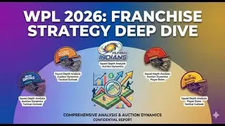 Why MI Are Favorites & RCB Might Struggle 📉 | WPL 2026 Strategic Deep Dive (Venues, Squads, Stats)