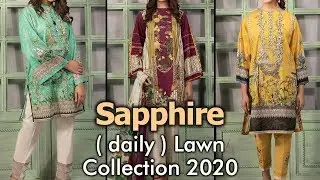 New SAPPHIRE (DAILY) Lawn Dresses 2020&nbsp;| Pakistani Lawn Unstitched Suits