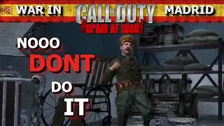 Call of Duty Spain at War: War in Madrid VETERAN Gameplay custom