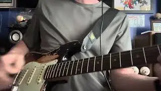 Fender Mike McCready Stratocaster Distorted tones. Marshall style amp
