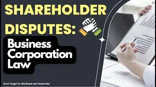 Default Business Law - Shareholder Disputes