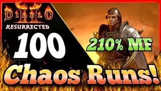 100 Chaos Runs! - Diablo 2 Resurrected Ladder Season 5