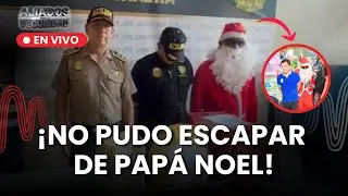 Policía disfrazado de Papá Noel incauta más de 75 000 pirotécnicos ilegales en Iquitos