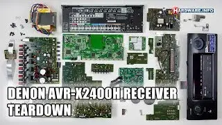 Denon AVR-X2400H surround receiver teardown - Hardware.Info TV (4K UHD)