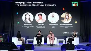 Bridging TradFi and DeFi: The Exchange&rsquo;s Role in User Onboarding | Taipei Blockchain Week 2024