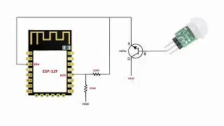 DIY WiFi Motion Sensor with ESP8266 | 1+ Year Battery Life on a Coin Cell!