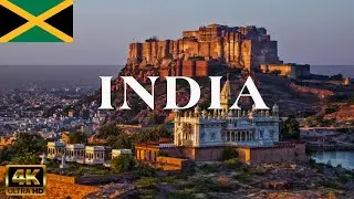 VOLANDO SOBRE INDIA 4K | Incre&iacute;ble paisaje natural hermoso con m&uacute;sica relajante | V&Iacute;DEO 4K UHD