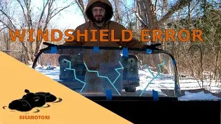 Breaking a windshield, Installing gaskets, oil lines, and Manifolds on a 1956 chevy 6100
