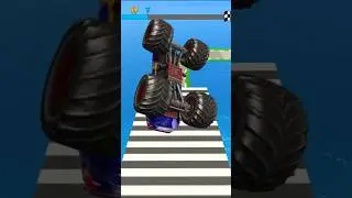 Mega Ramp Challenge! 😨Monster Truck Racing Stunts | Android Gameplay Gaming🎮#youtubeshorts #yt