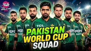 PCB Officially announced Pakistan Squad For T20 World Cup 2026 