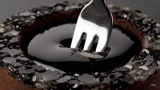 Sweden's Favorite Sticky Chocolate Cake... Reimagined as a VOLCANO 🌋 | Kladdkaka ASMR