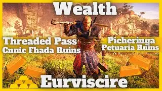Ac Valhalla Loot Wealth Threaded Pass, Wealth Picheringa, Wealth  Cnuic Fhada Ruins, Petuaria Ruins