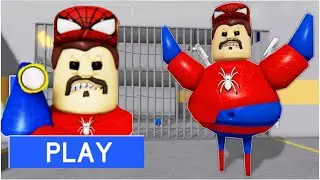 FUGA da PRISON RUN BARRY'S SPIDERMAN ! ESCPAR do SPIDERMAN 