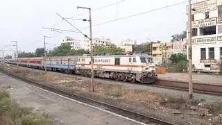 Train Videos | Vikrama Simhapuri Amaravati Intercity Express | Gudur - Vijayawada Train Full Journey