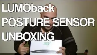 Распаковка датчика осанки Lumoback для iPhone и iPad