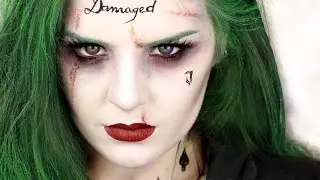 The Joker (Female version) - Suicide Squad, Jared Leto || Makeup tutorial ||