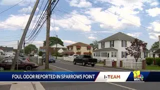Strange odor reported by families in Sparrows Point