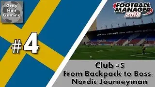 FM18 Nordic Journeyman - C5EP4 - Youth Intake Day - AFC Eskilstuna - From Backpack to Boss