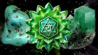 Double Heart Chakra Healing - Turquoise + Tsavorite Energy Pairing [639 Hz Healing Frequency]