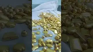 All types of Chunky Beads Available #findings #brassbeads #jewelrymaterial #brassjewelry