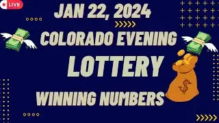 Colorado Evening Lottery Draw Results - 22 Jan, 2024 - Pick 3 - Cash 5 - Colorado Lotto - Powerball