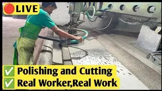 How To Cut Blocks In an Indian Factory| How To Polish Granite Slabs In India|