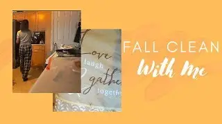 Fall Saturday Morning Clean With Me| Cleaning Motivation 2019| K Ren&eacute;