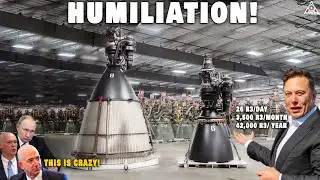 SpaceX's Crazy Speed Manufacturing New-Gen Raptor HUMILIATED Blue Origin and NASA, even Russia!!!