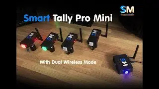 Best Tally Lights for ATEM Switcher - Smart Tally Mini Dual Band Mode