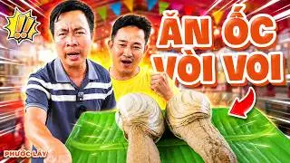 Speed Eating Challenge: 2 Giant Geoducks in Record Time | Phước Lầy