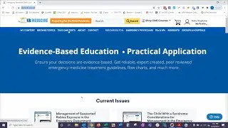 Taking CME tests with EB Medicine is fun and easy